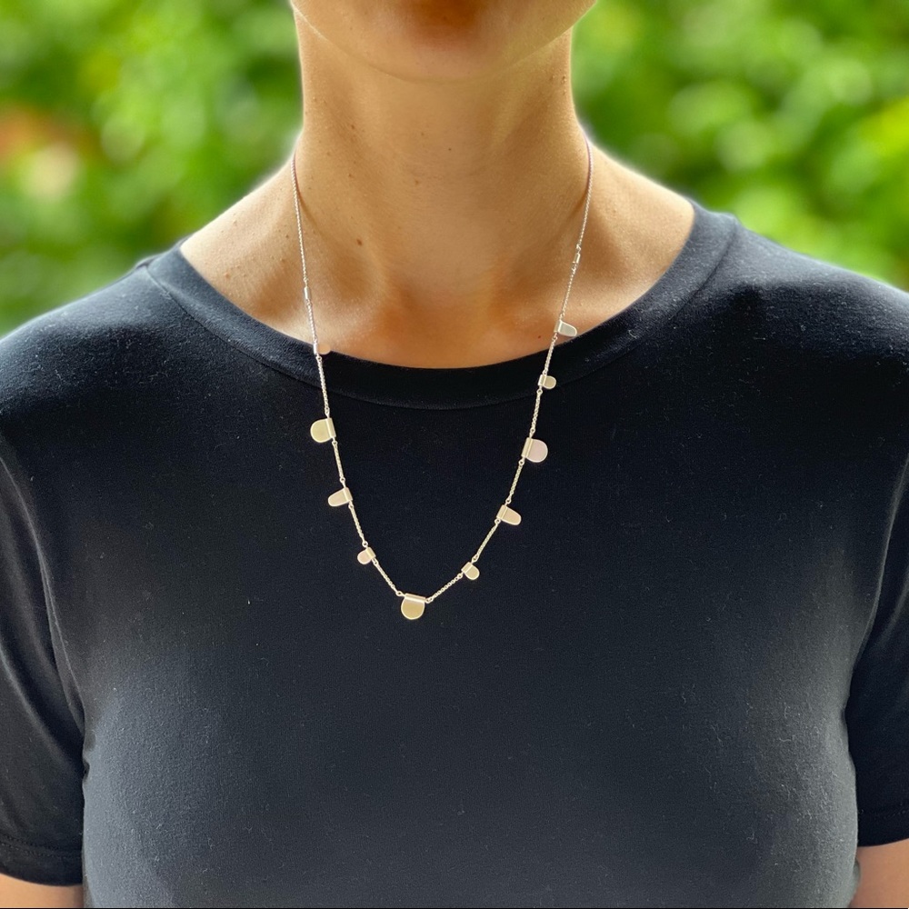 Kendra Scott Silver Necklace - Adjustable